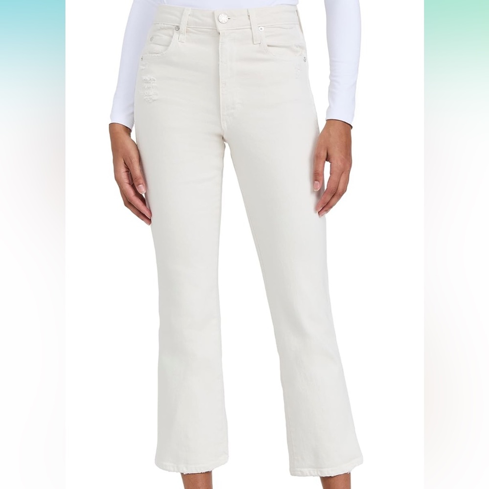 AMO Bella Bootcut In White Oak